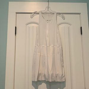 white Lululemon dress, size 10